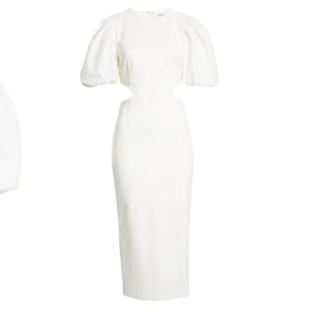 ELLIATT White Suffage Cut Out Dress - Picture 3 of 15